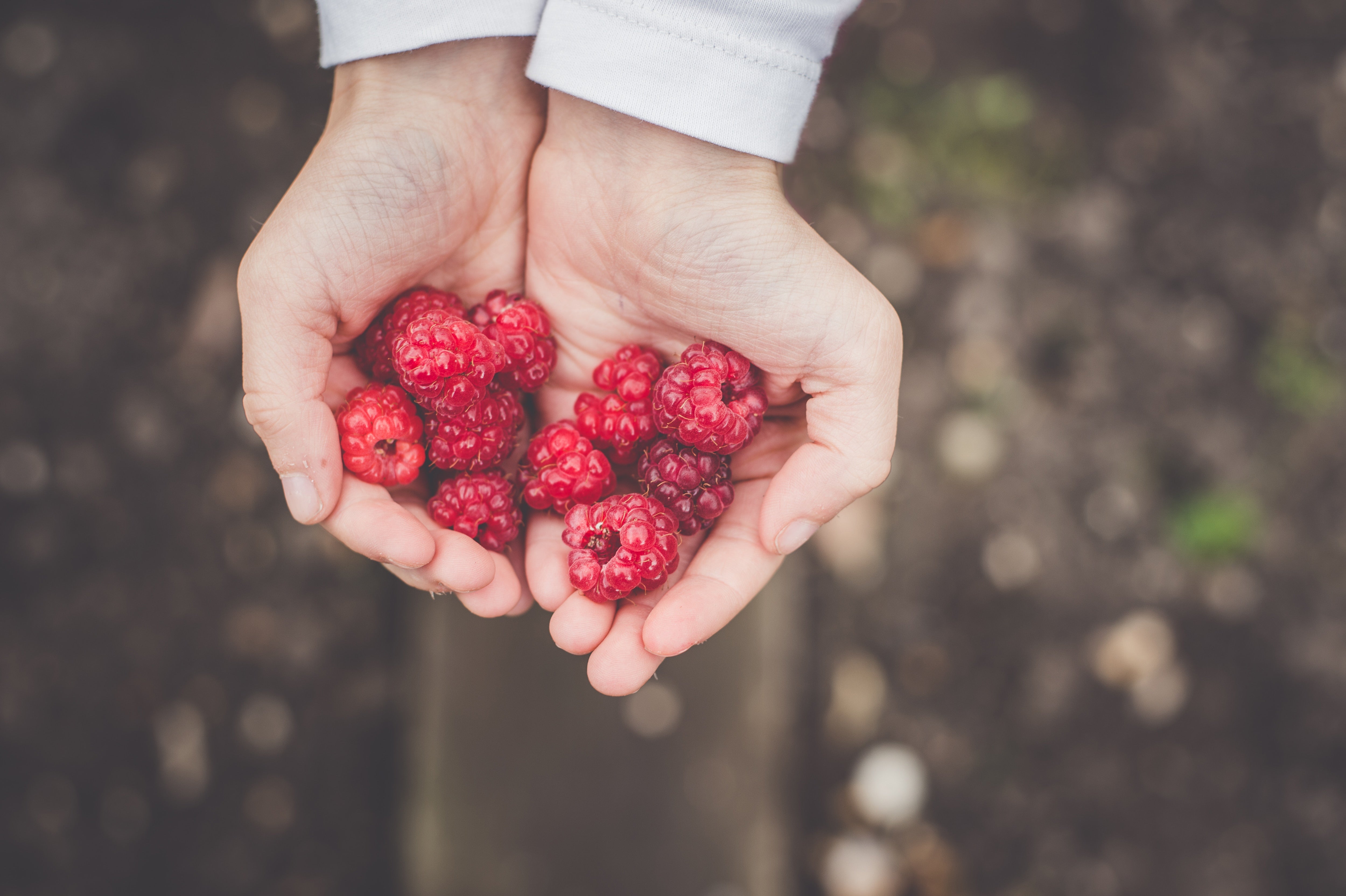 handful of fruits and benefits of eating food you grow yourself