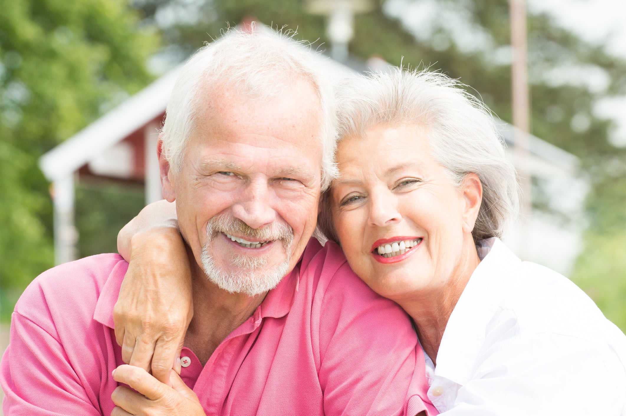 healthy and fit senior couple