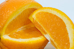 close up of orange peel oil good for skin