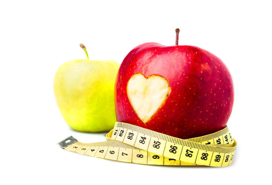apples and tape measure