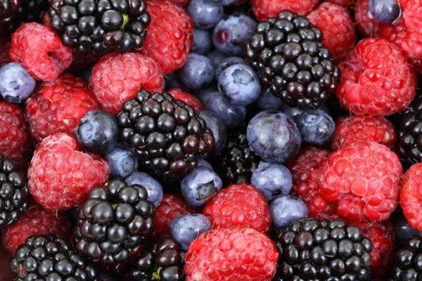 blueberries and raspberries for immune system