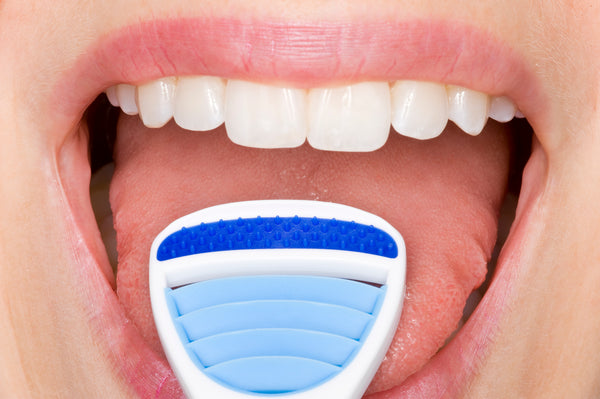 a hygiene tool on tongue for an enhanced oral health